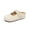 Beige, variant on Gpaecead Women's Knit Mary Jane Mules Wide Round Toe Breathable Elastic Strap Slip On Non Slip Comfort Flats Khaki