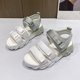 thumbnail image 2 of Sandalias de verano 2023, sandalias informales con plataforma, sandalias informales para mujer de Color sólido, zapatos sencillos y cómodos para senderismo al aire libre, Sandals36 Gao Jinjia LED, 2 of 2