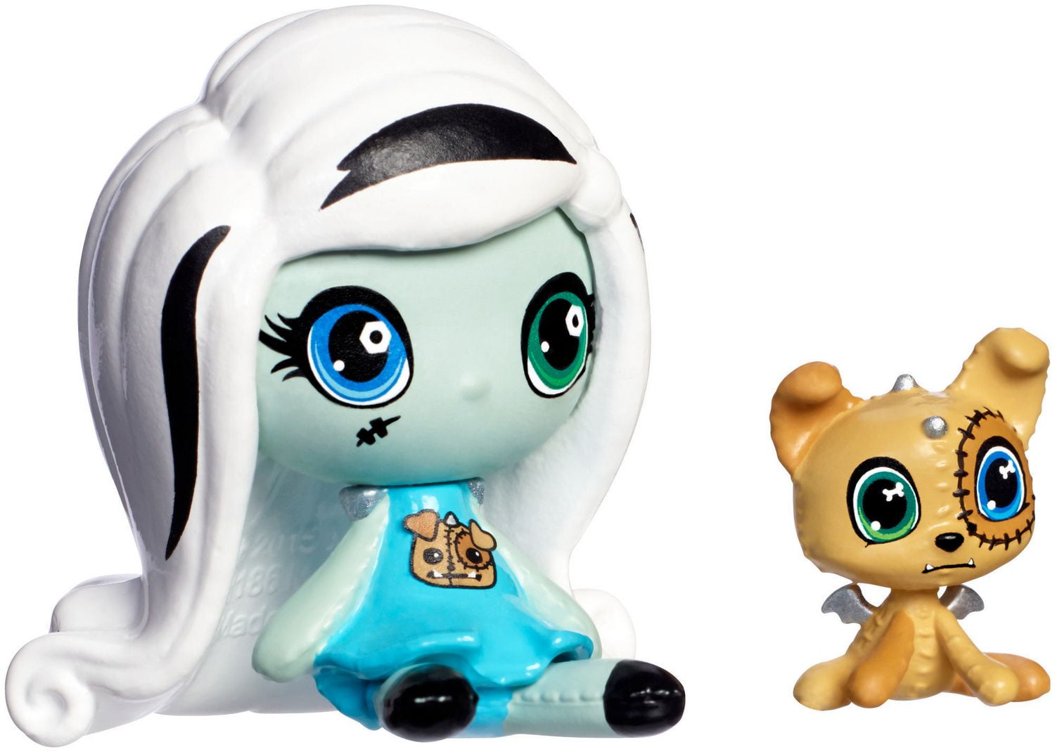 Monster High – Figurines MINIS – Frankie Stein et Whatzit