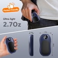 thumbnail image 5 of Hand Warmers Rechargeable 2 Pack, 6000mAh Portable Electric Hand Warmer with Magnetic Design, Digital Display, 3 Heat Levels, USB-C Fast Charging, Pocket Heater for Outdoor, Golf, Hunting, Camping, 5 of 7