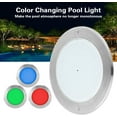 thumbnail image 5 of Fichiouy Waterproof Stainless Steel Pool Lights Color-Change LED Lights Without Remote, 5 of 9