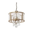 thumbnail image 3 of 4 Light Pendant In Transitional Style 15 High By 16.5 Wide-Antique Silver Finish    -Traditional Installation Capital Lighting 9484As-Cr, 3 of 3