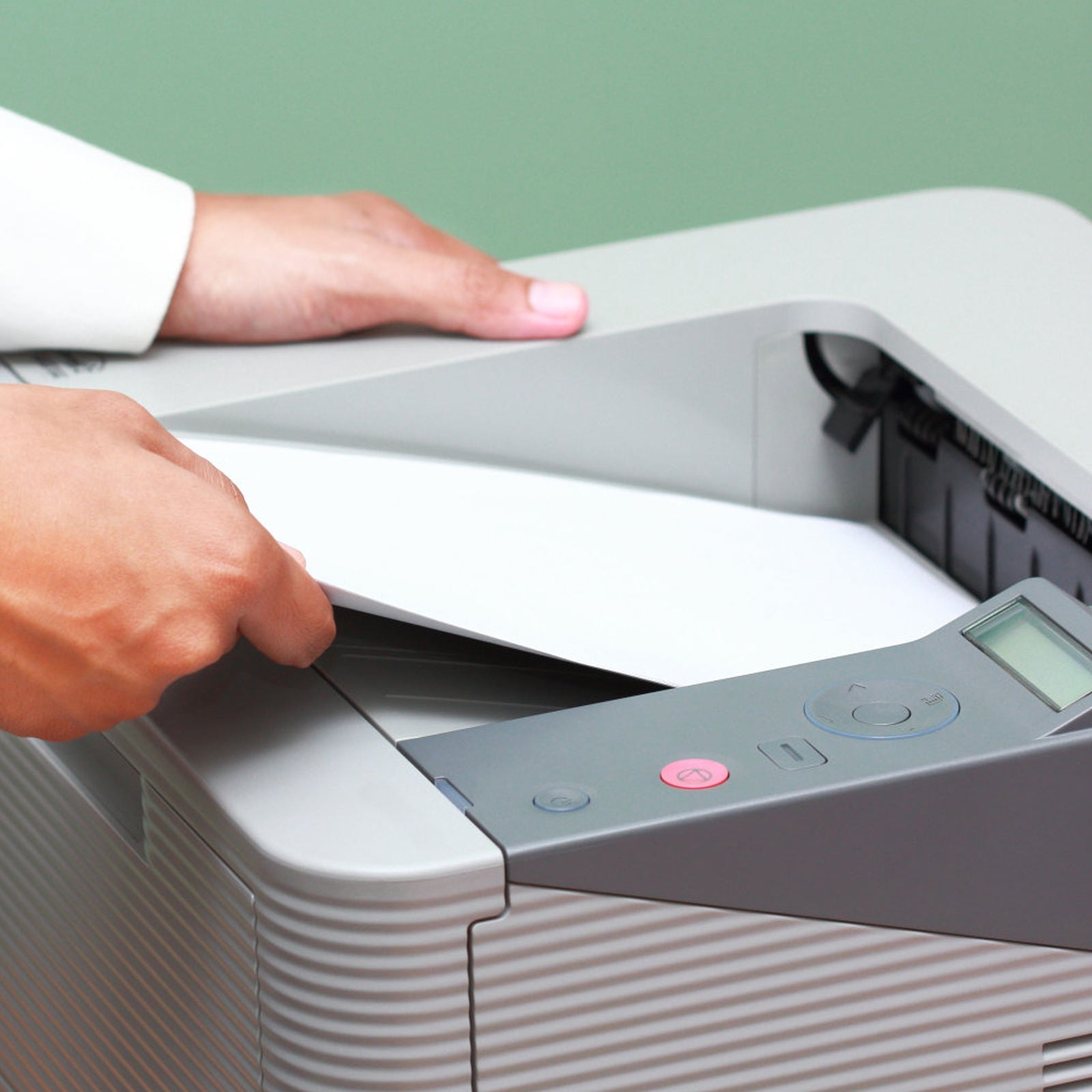 HONMEET White Thick Printing Paper 500 Sheets for Accounting, Bookkeeping, Office Use, Compatible with Inkjet Printers