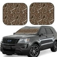 thumbnail image 2 of Picia Coffee pots 2 Piece Car Windshield Sun Shade Foldable | Foldable Sun Shield for Front Window Blocks UV Rays and Keeps Your Vehicle Cool-Medium, 2 of 7