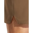 thumbnail image 5 of MIER Men's 5" Quick-Dry Running Shorts with Pockets – Lightweight Athletic Workout Shorts, Dark Brown, S, 5 of 7