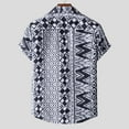 thumbnail image 6 of Palato Mens T Shirts,Men Hawaiian Short Sleeve Beach Shirt Printed Summer Casual Button Down Shirts, 6 of 9