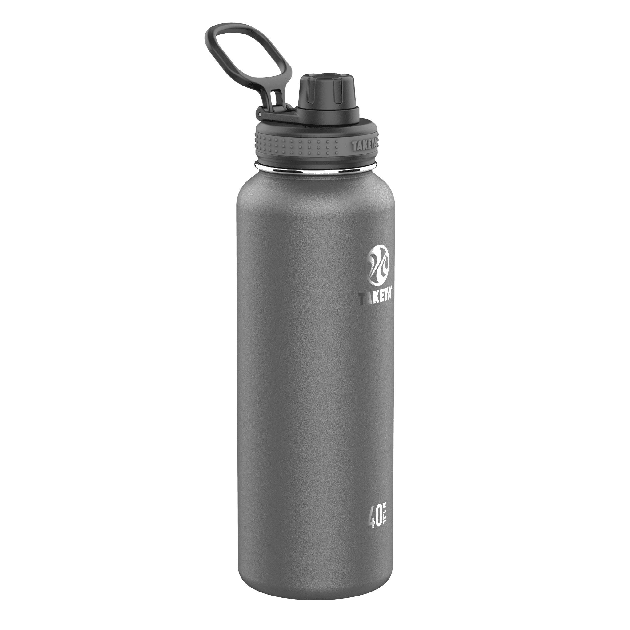 Graphite 50025 40oz Takeya Originals Vacuum-Insulated Stainless-Steel Water Bottle 