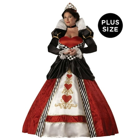 Queen of Hearts Elite Collection Adult Plus Costume -