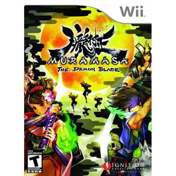 Restored Muramasa: The Demon Blade (Nintendo Wii, 2009) RPG Game (Refurbished)