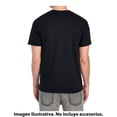 thumbnail image 3 of Playera Fruit of the Loom Para hombre, cuello v,  algodón sustentable, negro, talla 2EG, 3 of 4