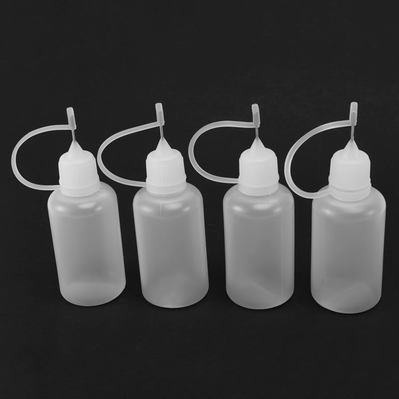80 Pcs  Tip Applicator Bottle, Empty Applicator Glue Bottle for Small Gluing Projects, 30Ml /1 Ounce