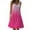 #1-Red(2025), variant on Pntutb Womens Dresses Holiday Summer Gradient Print Sleeveless Party Beach Dress