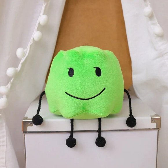 Jouet en Peluche BFDI Île de Rêve Poupée Rembourrée Leafy Firey Fleur Goutte d'Eau Bulle Animal Plante Coussins Peluche Cadeaux pour Enfants