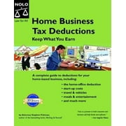 Home Business Tax Deductions: Keep What You Earn, Used [Paperback]