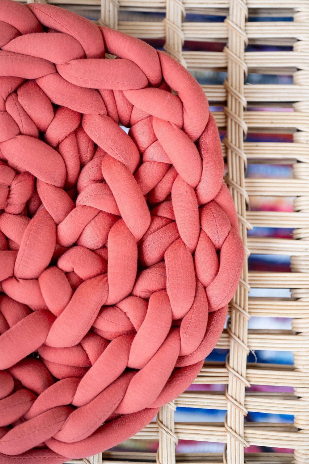 Fil Lion Brand Cover Story Squish Stitch Fil #7 Jumbo 550g /24m 1 Pelote