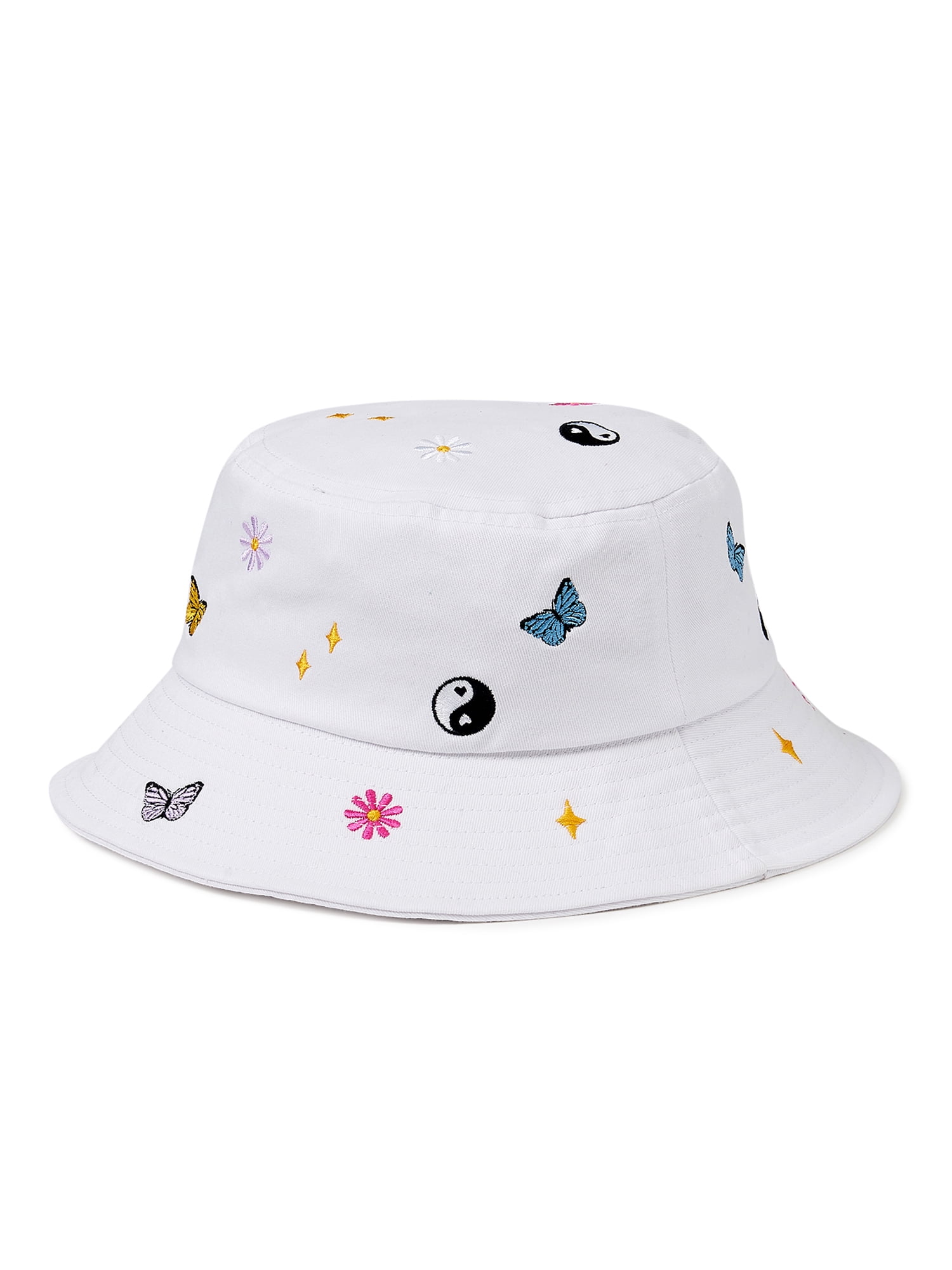Floerns Womens Reversible Leopard Print Unisex Summer Bucket Hat