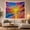 Beach Horizon, variant on Ocean Waves Scenic with Sunset Calm Beach Sits, Mystical Fantasy for Space Lovers, Galaxy Room Decor, Valentine'S Day Gift, Tapestry Wall Hanging for Bedroom and Dorm