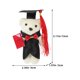 thumbnail image 2 of WORGEOUS 9 Uds. Oso de peluche de graduación, Adorable muñeco de oso de dibujos animados, muñeco de oso de graduación, 2 of 7
