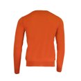 thumbnail image 2 of Gant Men's Fine Merino Wool V-Neck Sweater, Medium, Pumpkin Orange, 2 of 2