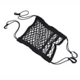 thumbnail image 6 of GLFSIL Elastic Mesh Bag Organizer Storage Between Car Seat Luggage Cargo Net Pocket, 6 of 7