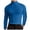 Blue, variant on LIWENLI Mens Mock Neck T Shirt Long Sleeve Lightweight Athletic Slim Fit Base Layer Tees, S-5XL (Dark Purple,S)