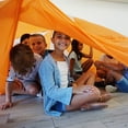 thumbnail image 5 of The Original Patented AirFort - Build A Fort in 30 Seconds, Inflatable Fort for Kids, Play Tent for 3-12 Years, A Playhouse Where Imagination Runs Wild, Fan not Included (Creamsicle Orange), 5 of 8