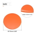 thumbnail image 2 of Unique Bargains Exercise Core Sliders, Dual-Sided Glider Discs & 5 Resistance Bands & Cloth Bag, Orange, 2 of 7