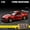 RED, variant on DIY Customizable 1:43 Scale Ford Mustang Alloy Car Model Kit - Unique Racing Car Collectible for Hobbyists & Enthusiasts