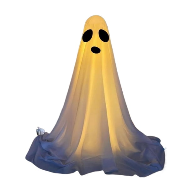 Decoración de fantasmas Naiovety para Halloween con poste retráctil