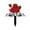 A, variant on 8x8 inch Personalized Memorial Plaques for Outdoors Cardinal Grave Marker In Loving Memory Metal Garden Stakes Memorial Gifts Sympathy Gifts for Loss of Loved One