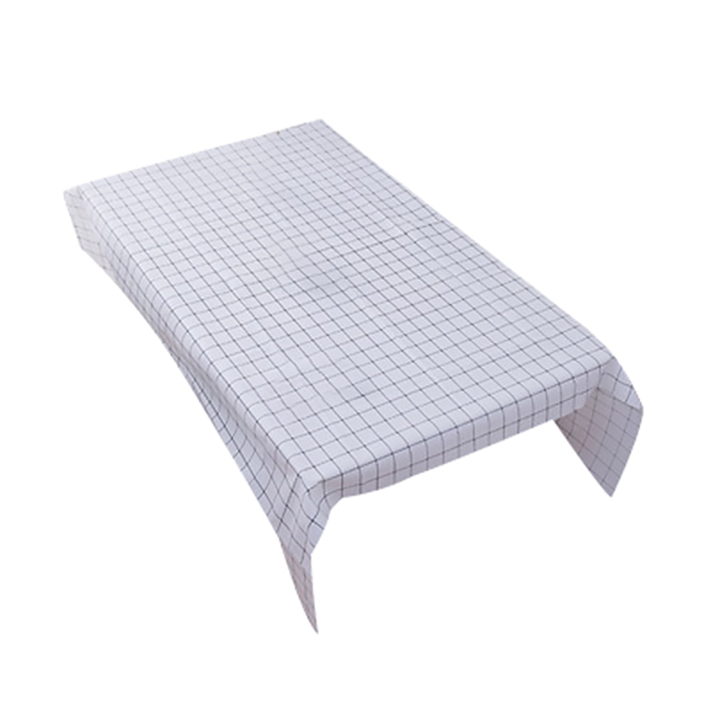 Papaba Tablecloth,Plaid Pattern Kitchen Table Cover Waterproof Heat