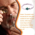 thumbnail image 3 of Sonducket de tortuga Elástico Turquesa Joyería Ágata Piedra natural Amistad Pulseras para Mujeres Hombres Blanco turquesa 2 Type3 NO3 Sonducket AP009547-06, 3 of 6