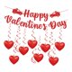 thumbnail image 4 of Guirnalda de decoración para el día de Valentín, suministros para fiestas, corazones colgantes en espiral para recuerdos, bodas, compromisos,, 4 of 8