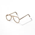 thumbnail image 1 of Ounissouiy Monturas de gafas Práctico Útil Suministro de gafas creativas multifuncionales Marco de gafas para niños resistente simulado Juegos de imaginación Oro, 1 of 6