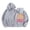 Light Gray, variant on NinXxx Women's Round Neck Hoodie Seaside Beach Sunset Collection Top M