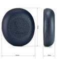 thumbnail image 5 of Leather Headphone Earmuffs Compatible With Jabra 45h Evolve2 65 UC Headphones Foam Cushion Soft Cover Ear Pads Pair Of In Ear Headphones Speaker Accessories, 5 of 5