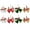 Golden-8PCS, variant on 8 Pieces Christmas Bell Ornaments Xmas Tree Hanging Decorations Large Size Bells with Star Cutouts Anniversary Bells with Holly Berry for Crafts Holiday Party Favors(Red, White,Golden,Green)