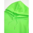 thumbnail image 4 of Sinleey Boys Girls Athletic Sweatsuits 2Pcs Jogger Outfits Set Kids Clothes Set Pullover Tracksuit Fluorescent Green 120, 4 of 7