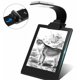 thumbnail image 3 of Lámpara de lectura con clip, recargable por USB, interruptor resistente, 4 niveles de brillo ajustables, lámpara flexible, lámpara de cama multifuncional para leer con un libro, etc. Lámpara de escrit, 3 of 5