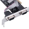 thumbnail image 3 of axGear High Speed 2 Ports Dual RS-232 DB9 Serial Port Controller Adapter Card, 3 of 7