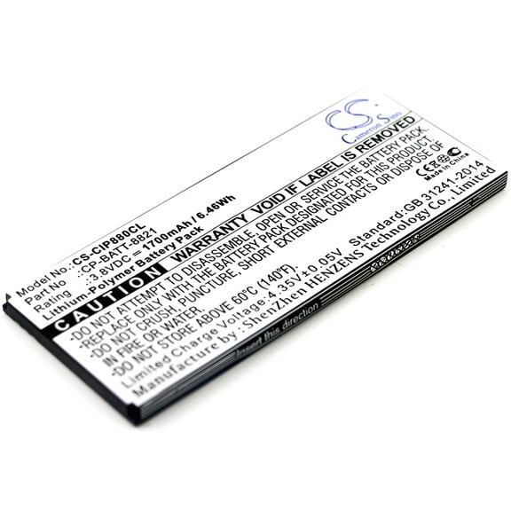 1700mAh CP-BATT-8821, GP-S10-374192-010H, 74-102376-01 Battery for Cisco 8800