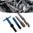 thumbnail image 4 of Trousse de Réparation de Filets Automobile Rénovateur de Filets Outils en Acier à Grande Vitesse pour Réparer les Filets Usés Outils Universels de Réparation Automobile, 4 of 7