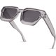thumbnail image 2 of Gafas de sol cuadradas retro de los 90 para mujer Hombre Lentes de sol rectangulares de moda con protección UV400 B2385, 2 of 7