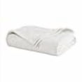 thumbnail image 3 of Elite Home Grand Hotel All-Natural 100-Percent Cotton Basket Woven Blanket Twin Size, Ivory, 3 of 4