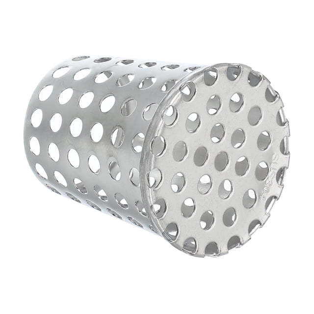 Filtro de guardia de canal Uxcell, tapa de terminación, pantalla de malla, cubierta de ventilación de techo, cubierta de tubo de escape cónica de acero inoxidable de 2" - 1.6"