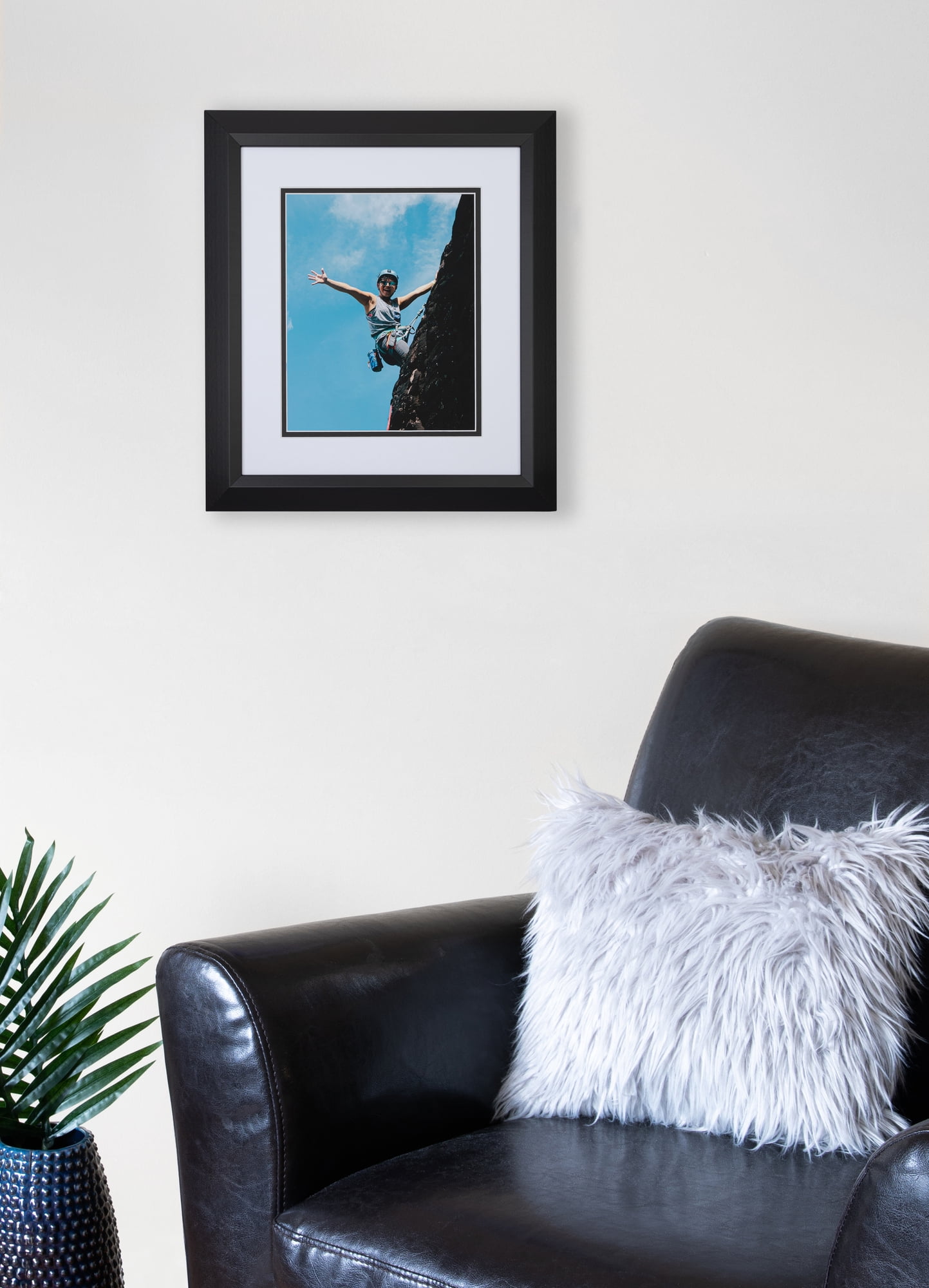 ArtToFrames 18" x 24" Black Picture Frame, 18x24 inch Black MDF Poster Frame (WOM-5292),  Pack
