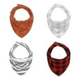 thumbnail image 3 of The Peanutshell Cotton Bandana Drool Baby Bibs, 8 Pack, 3 of 7
