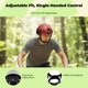 thumbnail image 4 of Abbraccia Casco de ciclismo adulto, transpirable y ligero, ajustable, 4 of 6