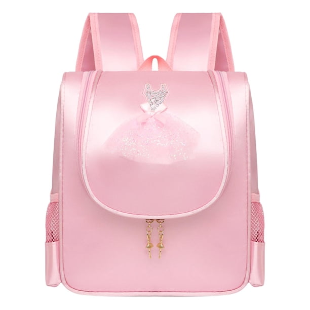 Bolsa de danza de ballet jinwen duradera para niña rosa