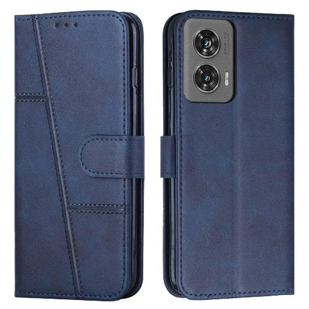 Funda Flip para FOXDOCK Motorola MOTO Edge 50 Fusion 5G – Carcasa delgada y resistente a impactos con soporte para uso diario y profesional